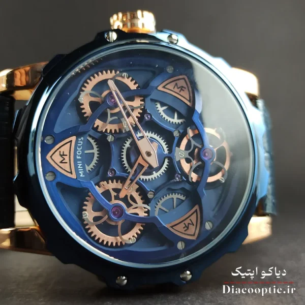 ساعت مچی مردانه اورجینال موتور ژاپن برند مینی فوکوس مدل Mf0249G.04 بند چرم - تصویر 4