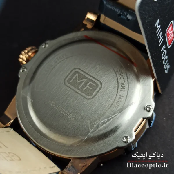 ساعت مچی مردانه اورجینال موتور ژاپن برند مینی فوکوس مدل Mf0249G.04 بند چرم - تصویر 6
