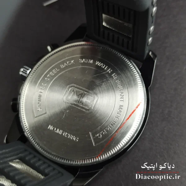 ساعت مچی مردانه اورجینال موتور ژاپن برند مینی فوکوس سه موتور مدل Mf0268G.04 بند رابر - تصویر 6