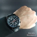 ساعت مچی مردانه اورجینال موتور ژاپن برند مینی فوکوس سه موتور مدل Mf0268G.04 بند رابر - تصویر 8