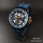 ساعت مچی مردانه اورجینال موتور ژاپن برند مینی فوکوس سه موتور مدل Mf0273G.02 بند رابر - تصویر 3
