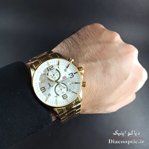ساعت مچی مردانه اورجینال موتور ژاپنی برند مینی فوکوس سه موتور مدل Mf0278G.02 - تصویر 7