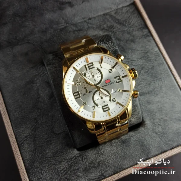 ساعت مچی مردانه اورجینال موتور ژاپنی برند مینی فوکوس سه موتور مدل Mf0278G.02 - تصویر 9