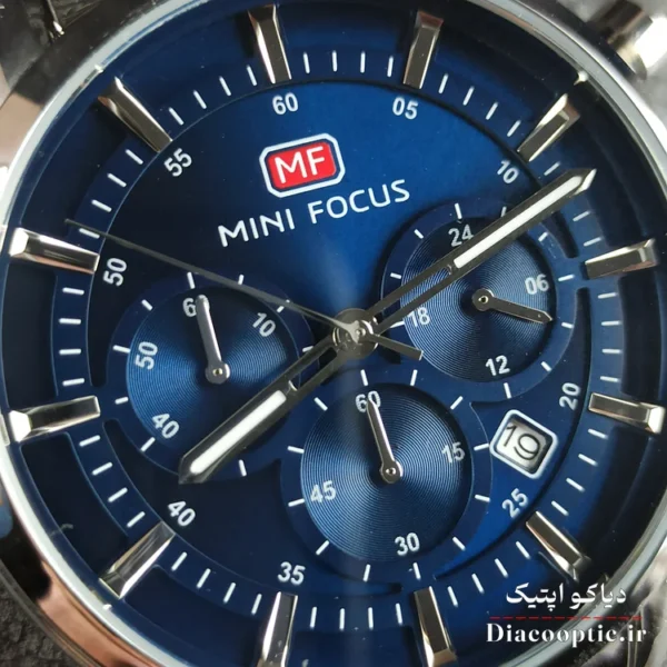 ساعت مچی مردانه اورجینال موتور ژاپنی برند مینی فوکوس سه موتور مدل Mf0282G.01 - تصویر 12