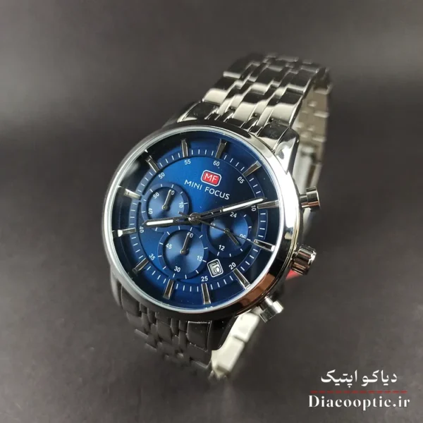 ساعت مچی مردانه اورجینال موتور ژاپنی برند مینی فوکوس سه موتور مدل Mf0282G.01 - تصویر 3