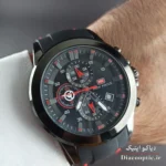 ساعت مچی مردانه اورجینال موتور ژاپن برند مینی فوکوس سه موتور مدل Mf0287G.04 بند رابر - تصویر 9
