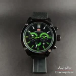 ساعت مچی مردانه اورجینال موتور ژاپنی برند مینی فوکوس سه موتور مدل Mf0288G.04 بند چرم - تصویر 2
