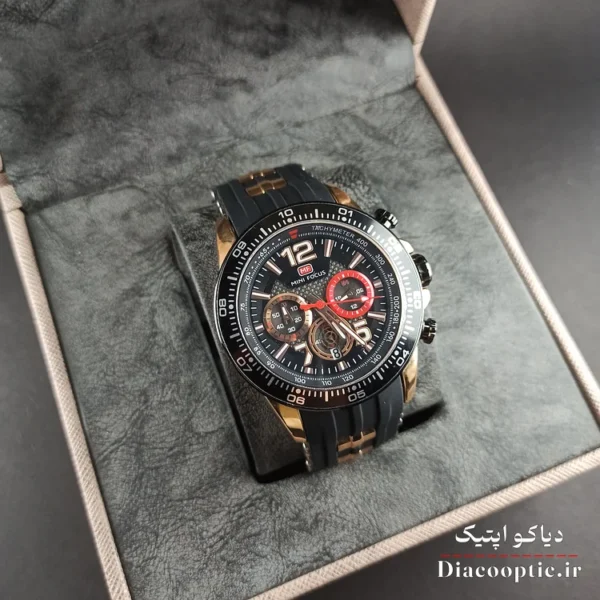 ساعت مچی مردانه موتور ژاپن برنت مینی فوکوس سه موتور مدل Mf0290G.04 بند رابر - تصویر 11