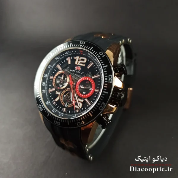 ساعت مچی مردانه موتور ژاپن برنت مینی فوکوس سه موتور مدل Mf0290G.04 بند رابر - تصویر 3