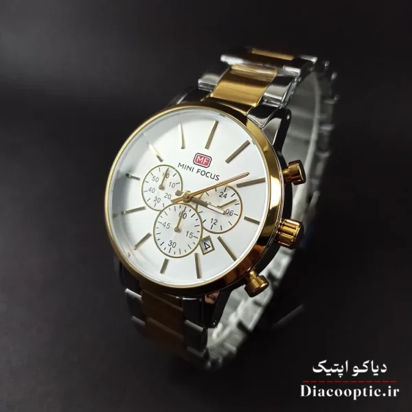 ساعت مچی مردانه اورجینال موتور ژاپنی برند مینی فوکوس سه موتور مدل Mf0294G.02 - تصویر 3