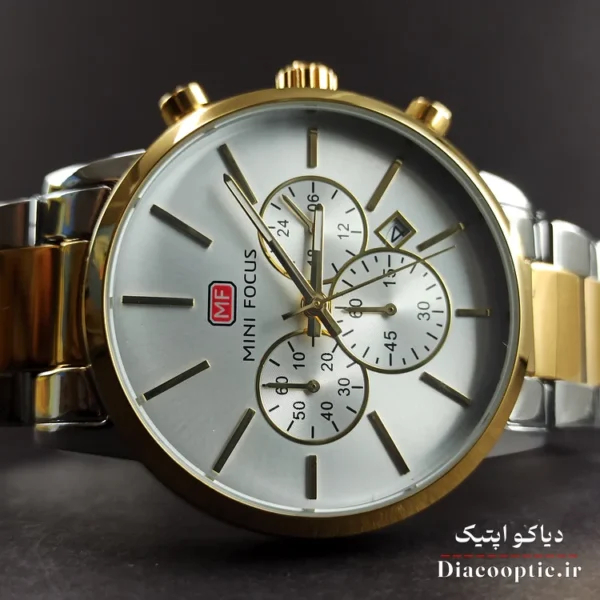 ساعت مچی مردانه اورجینال موتور ژاپنی برند مینی فوکوس سه موتور مدل Mf0294G.02 - تصویر 4