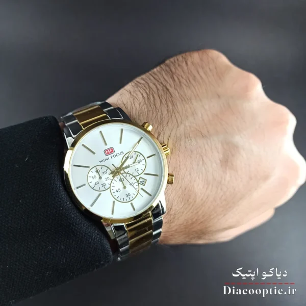 ساعت مچی مردانه اورجینال موتور ژاپنی برند مینی فوکوس سه موتور مدل Mf0294G.02 - تصویر 7
