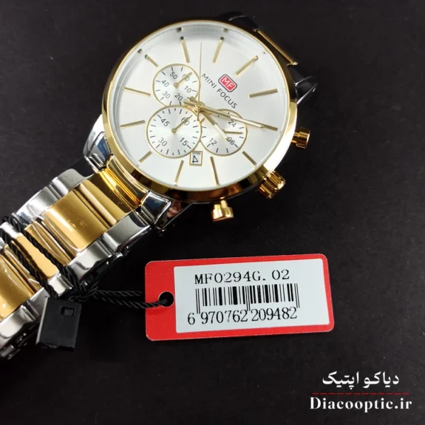 ساعت مچی مردانه اورجینال موتور ژاپنی برند مینی فوکوس سه موتور مدل Mf0294G.02 - تصویر 9