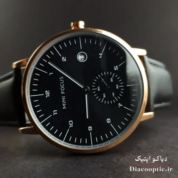 ساعت مچی مردانه اورجینال موتور ژاپنی برند مینی فوکوس مدل Mf0303G.06 بند چرم - تصویر 4