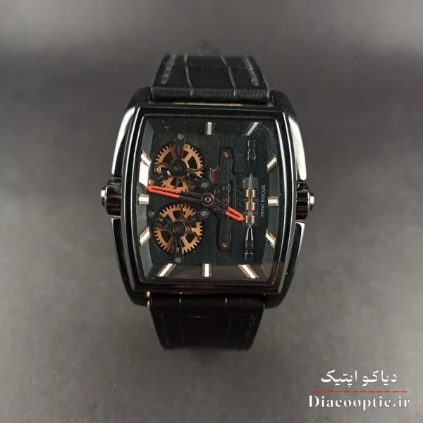ساعت مچی مردانه اورجینال موتور ژاپن برند مینی فوکوس مدل Mf0322G.4 بند چرم - تصویر 2