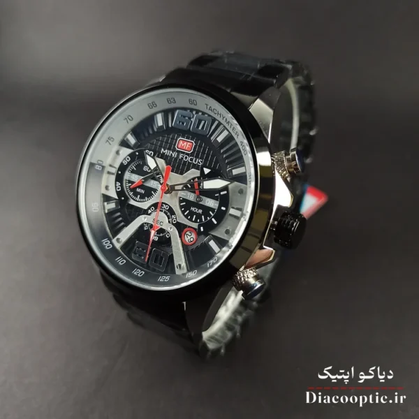 ساعت مچی مردانه اورجینال موتور ژاپنی برند مینی فوکوس سه موتور مدل Mf0336G.01 - تصویر 3