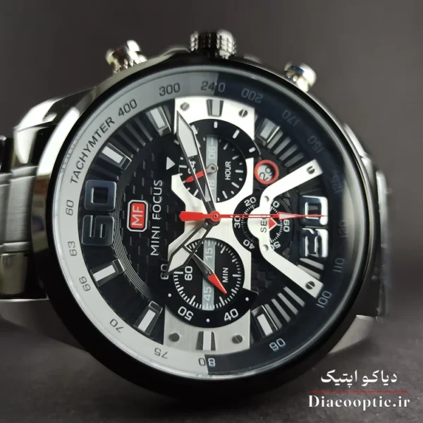 ساعت مچی مردانه اورجینال موتور ژاپنی برند مینی فوکوس سه موتور مدل Mf0336G.01 - تصویر 4