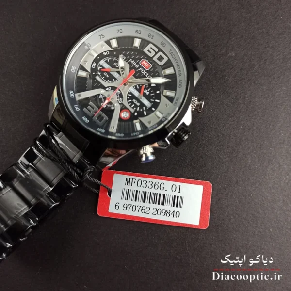 ساعت مچی مردانه اورجینال موتور ژاپنی برند مینی فوکوس سه موتور مدل Mf0336G.01 - تصویر 9