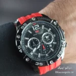 ساعت مچی مردانه اورجینال موتور ژاپن برند مینی فوکوس سه موتور مدل Mf0349G.04 بند رابر - تصویر 9