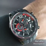 ساعت مچی مردانه اورجینال موتور ژاپن برند مینی فوکوس سه موتور مدل Mf0350G.05 بند رابر - تصویر 9