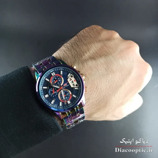 ساعت مچی مردانه اورجینال موتور ژاپن برند مینی فوکوس سه موتور مدل Mf0352G.02 - تصویر 7