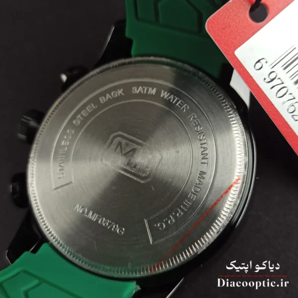 ساعت مچی مردانه اورجینال موتور ژاپنی برند مینی فوکوس سه موتور مدل Mf0379G.05 بند رابر - تصویر 6