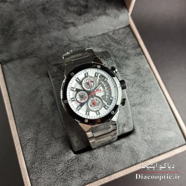 ساعت مچی مردانه اورجینال موتور ژاپنی برند مینی فوکوس سه موتور مدل Mf0397G.01 - تصویر 10