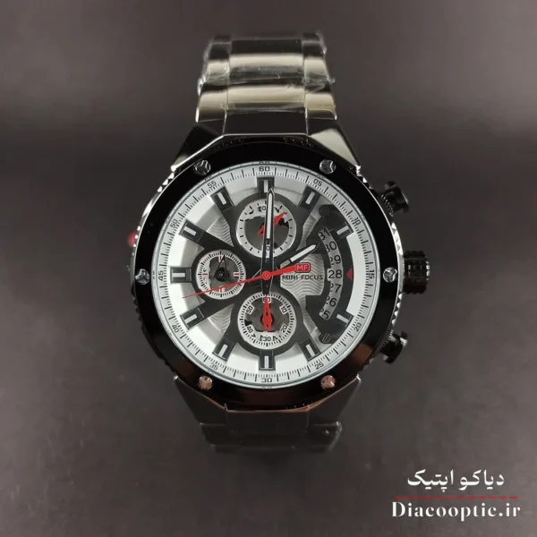 ساعت مچی مردانه اورجینال موتور ژاپنی برند مینی فوکوس سه موتور مدل Mf0397G.01 - تصویر 2