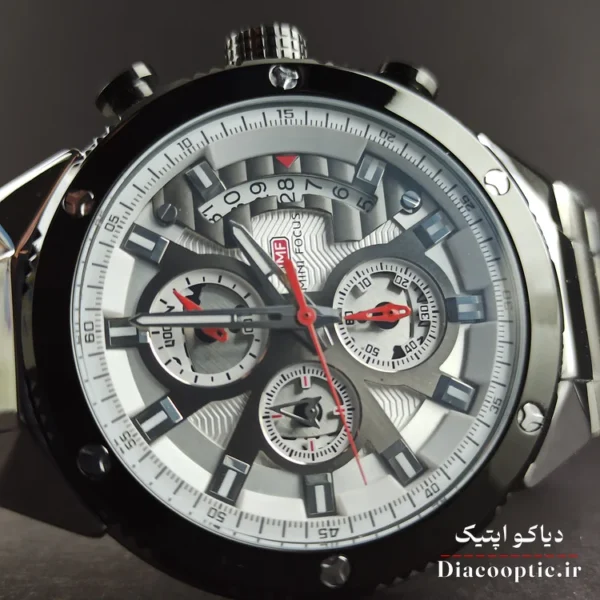 ساعت مچی مردانه اورجینال موتور ژاپنی برند مینی فوکوس سه موتور مدل Mf0397G.01 - تصویر 4