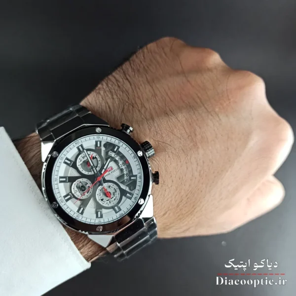 ساعت مچی مردانه اورجینال موتور ژاپنی برند مینی فوکوس سه موتور مدل Mf0397G.01 - تصویر 8