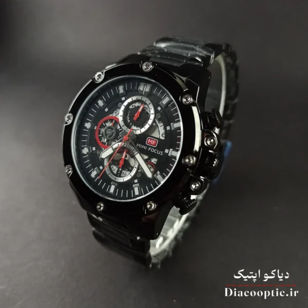 ساعت مچی مردانه اورجینال موتور ژاپنی برند مینی فوکوس سه موتور مدل Mf0398G.04 - تصویر 3