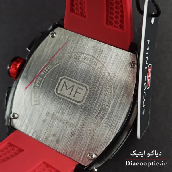 ساعت مچی مردانه اورجینال موتور ژاپنی برند مینی فوکوس سه موتور مدل Mf0399G.04 بند رابر - تصویر 6