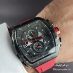 ساعت مچی مردانه اورجینال موتور ژاپنی برند مینی فوکوس سه موتور مدل Mf0399G.04 بند رابر - تصویر 9