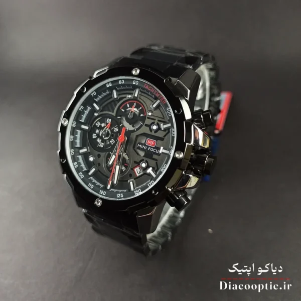 ساعت مچی مردانه اورجینال موتور ژاپنی برند مینی فوکوس سه موتور مدل Mf0401G.01 - تصویر 3