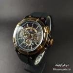 ساعت مچی مردانه اورجینال موتور ژاپن برند مینی فوکوس سه موتور مدل Mf0402G.01 بند رابر - تصویر 3