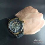 ساعت مچی مردانه اورجینال موتور ژاپن برند مینی فوکوس سه موتور مدل Mf0402G.01 بند رابر - تصویر 8