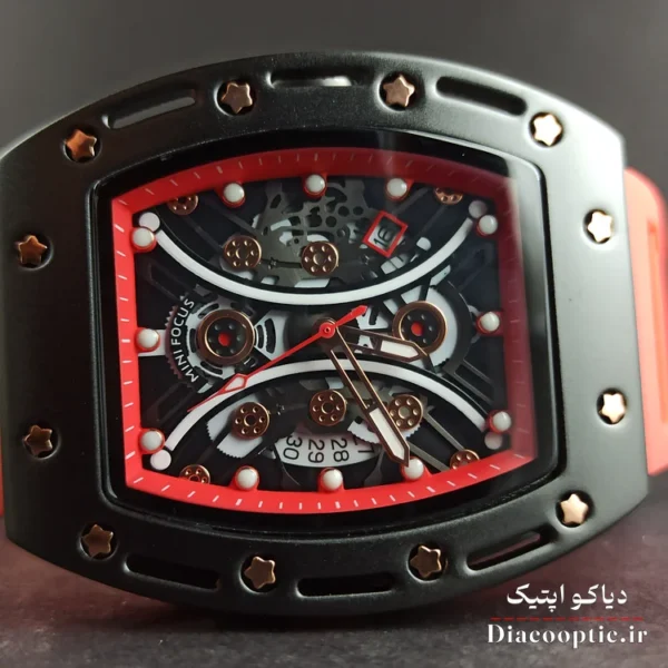 ساعت مچی مردانه اورجینال موتور ژاپن برند مینی فوکوس مدل Mf0402G.03 بند رابر - تصویر 4