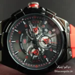 ساعت مچی مردانه اورجینال موتور ژاپنی برند مینی فوکوس سه موتور مدل Mf0402G.04 بند رابر - تصویر 4