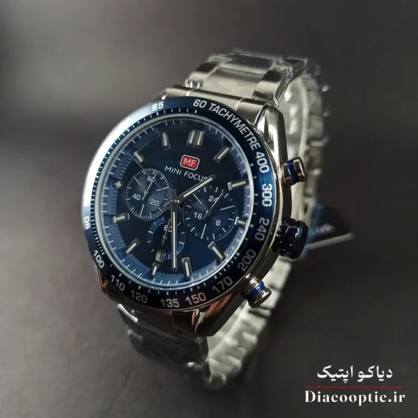 ساعت مچی مردانه اورجینال موتور ژاپنی برند مینی فوکوس سه موتور مدل Mf0403G.01 - تصویر 3