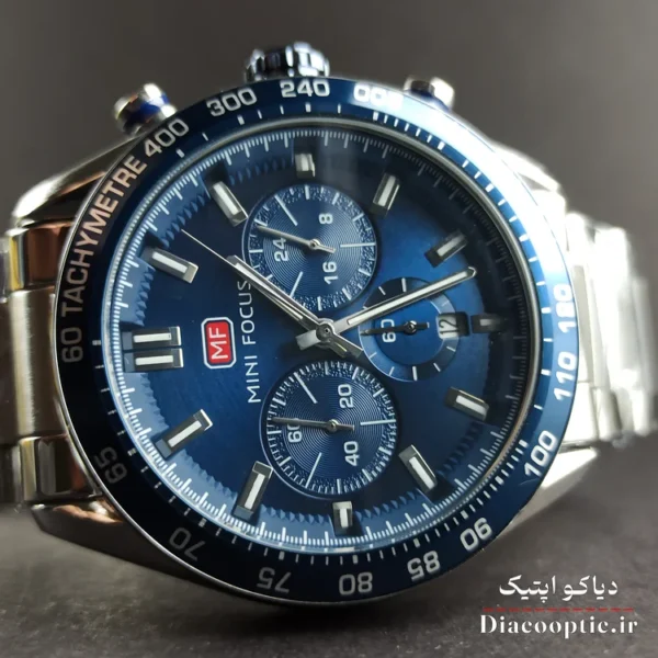 ساعت مچی مردانه اورجینال موتور ژاپنی برند مینی فوکوس سه موتور مدل Mf0403G.01 - تصویر 4