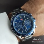 ساعت مچی مردانه اورجینال موتور ژاپنی برند مینی فوکوس سه موتور مدل Mf0403G.01 - تصویر 9