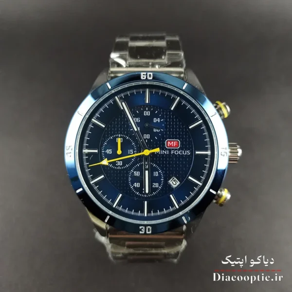 ساعت مچی مردانه اورجینال موتور ژاپنی برند مینی فوکوس سه موتور مدل Mf0403G.02 - تصویر 2