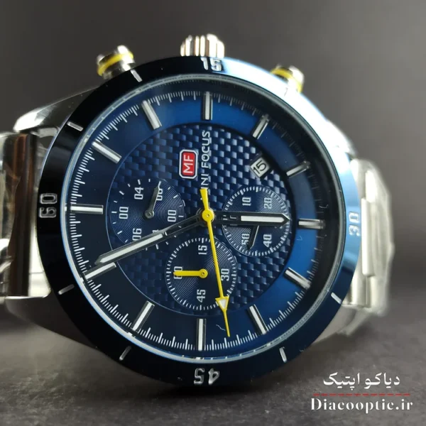 ساعت مچی مردانه اورجینال موتور ژاپنی برند مینی فوکوس سه موتور مدل Mf0403G.02 - تصویر 4