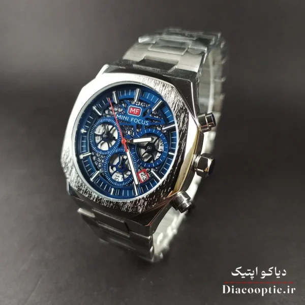 ساعت مچی مردانه اورجینال موتور ژاپن برند مینی فوکوس سه موتور مدل Mf0411G.01 - تصویر 3