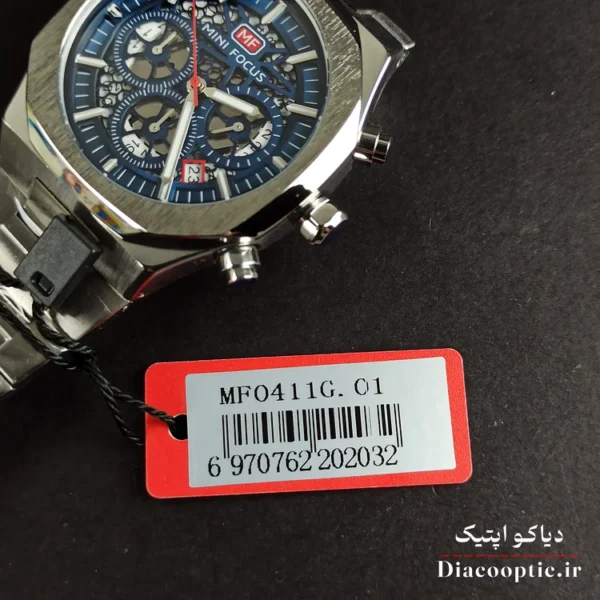 ساعت مچی مردانه اورجینال موتور ژاپن برند مینی فوکوس سه موتور مدل Mf0411G.01 - تصویر 7