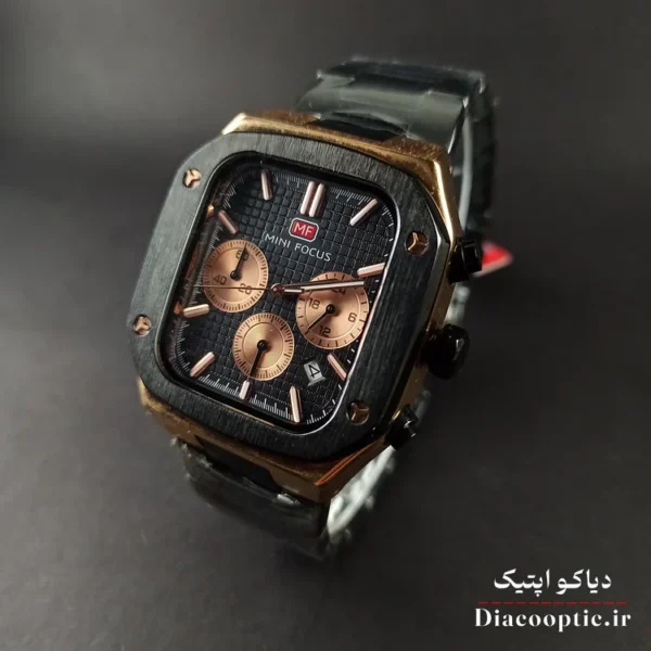 ساعت مچی مردانه اورجینال موتور ژاپنی برند مینی فوکوس سه موتور مدل Mf0414G.04 - تصویر 3