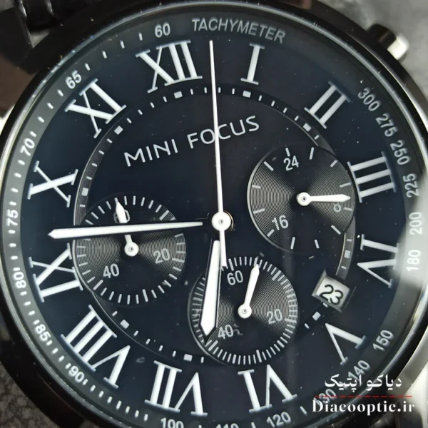 ساعت مچی مردانه اورجینال موتور ژاپنی برند مینی فوکوس سه موتور مدل Mf0415G.05 - تصویر 11