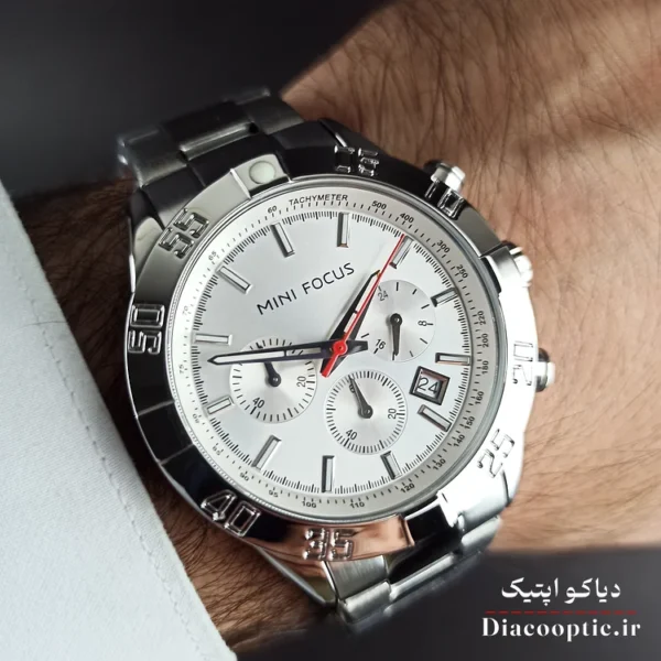 ساعت مچی مردانه اورجینال موتور ژاپنی برند مینی فوکوس سه موتور مدل Mf0416G.01 - تصویر 8
