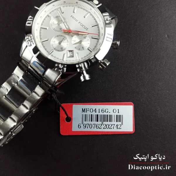 ساعت مچی مردانه اورجینال موتور ژاپنی برند مینی فوکوس سه موتور مدل Mf0416G.01 - تصویر 9