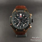 ساعت مچی مردانه اورجینال موتور ژاپنی برند مینی فوکوس سه موتور مدل Mf0417G.07 بند چرم - تصویر 2